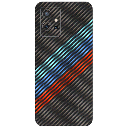 VIVO Z/V/X/T/U/S Series Phone Skins (All Models) - Carbon BM - 3D Embossed Finish (L-302) Vivo T1 (5G)