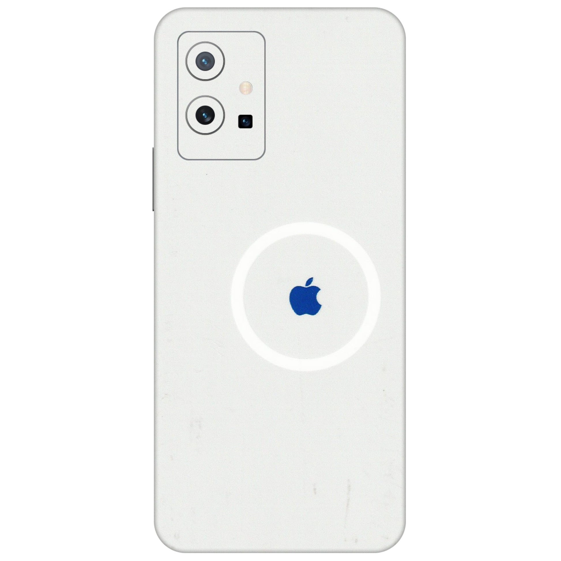VIVO Z/V/X/T/U/S Series Phone Skins (All Models) - iPhone Magsafe Logo - 3D Embossed Finish (L-320) Vivo T1 (5G)