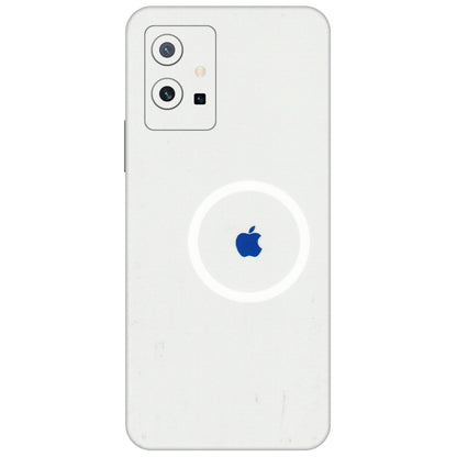 VIVO Z/V/X/T/U/S Series Phone Skins (All Models) - iPhone Magsafe Logo - 3D Embossed Finish (L-320) Vivo T1 (5G)