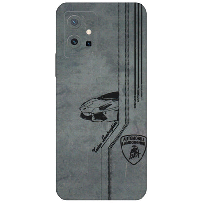 VIVO Z/V/X/T/U/S Series Phone Skins (All Models) - New Lamborgini Aventador - 3D Embossed Finish (L-321) Vivo T1 (5G)