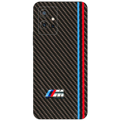 VIVO Z/V/X/T/U/S Series Phone Skins (All Models) - BM Carbon Fiber Feels - 3D Embossed Finish (L-38) Vivo T1 (5G)