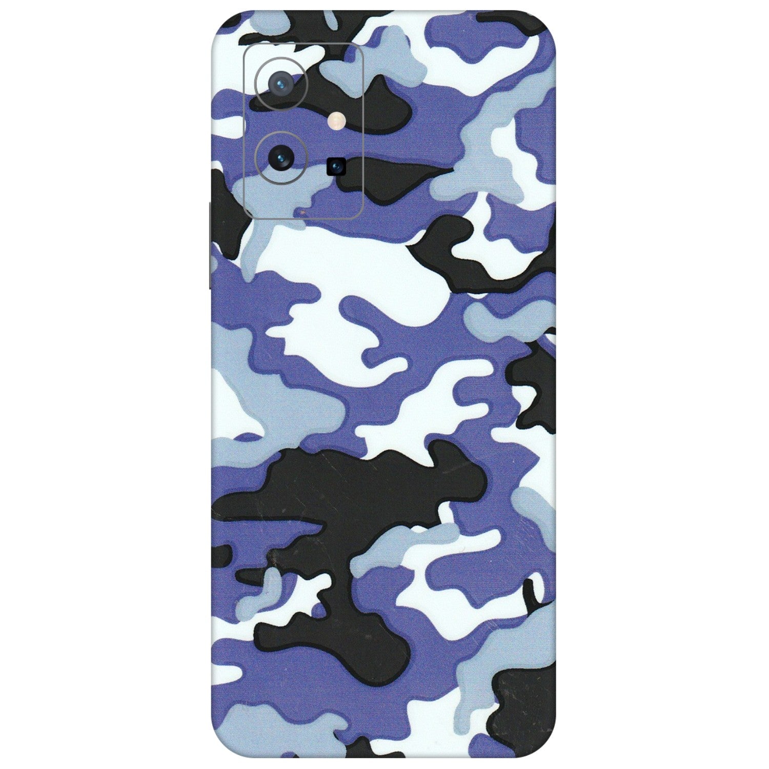 VIVO Z/V/X/T/U/S Series Phone Skins (All Models) - Powerfull Military Camoflauge - 3D Embossed Finish (L-49) Vivo T1 (5G)