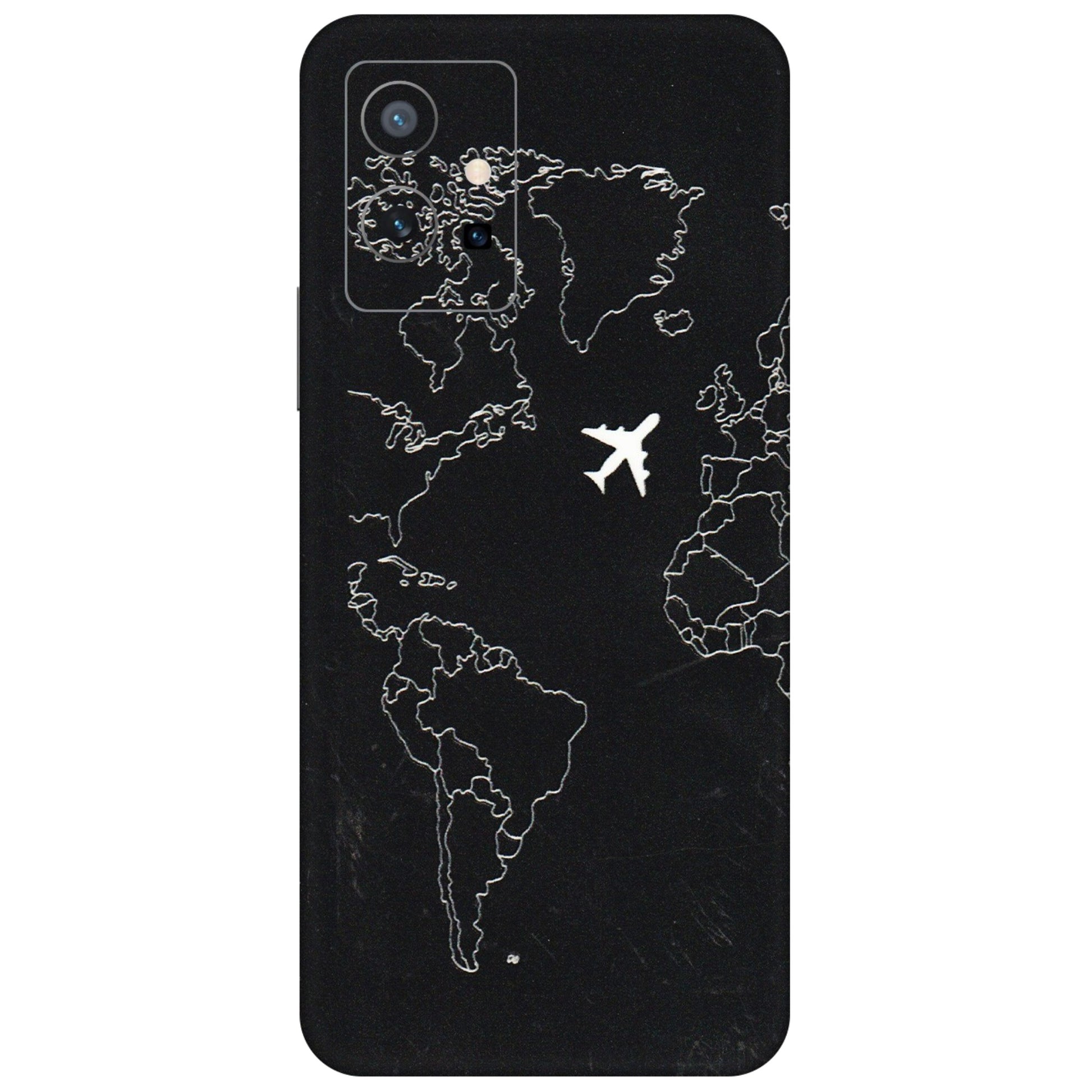 VIVO Z/V/X/T/U/S Series Phone Skins (All Models) - Never Ending Travel - 3D Embossed Finish (L-79) Vivo T1 (5G)