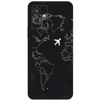 VIVO Z/V/X/T/U/S Series Phone Skins (All Models) - Never Ending Travel - 3D Embossed Finish (L-79) Vivo T1 (5G)