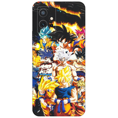 VIVO Z/V/X/T/U/S Series Phone Skins (All Models) - Ultimate Dragon Ball Z - Matte Finish (M-100) Vivo T1 (5G)