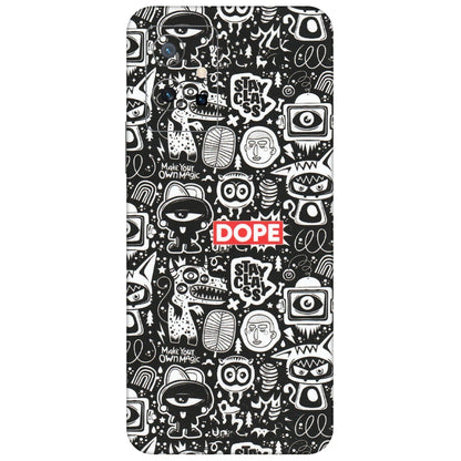 VIVO Z/V/X/T/U/S Series Phone Skins (All Models) - Dope Stay Classy Black Doodles - Matte Finish (M-126) Vivo T1 (5G)
