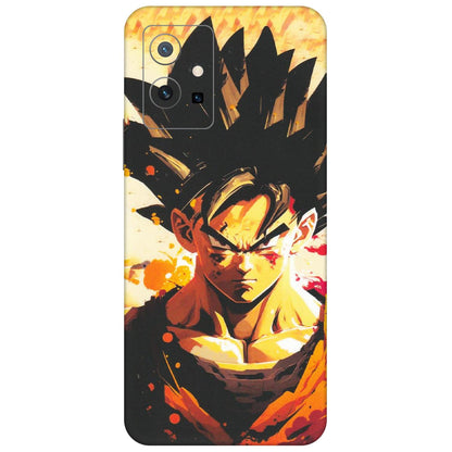 VIVO Z/V/X/T/U/S Series Phone Skins (All Models) - Angry Goku - Matte Finish (M-12) Vivo T1 (5G)