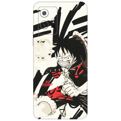 VIVO Z/V/X/T/U/S Series Phone Skins (All Models) - Monkey D.Luffy Manga Anime - Matte Finish (M-145) Vivo T1 (5G)