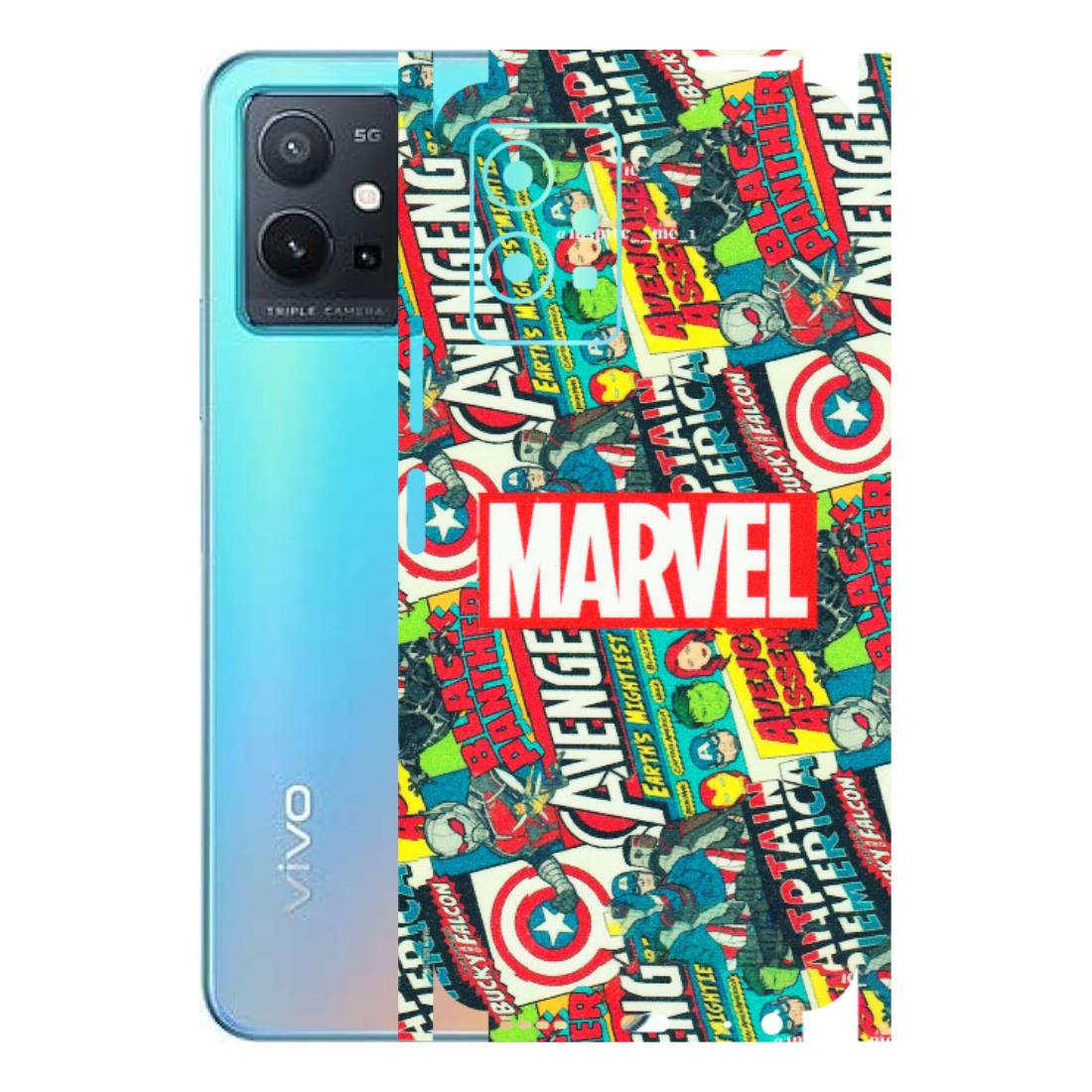 VIVO Z/V/X/T/U/S Series Phone Skins (All Models) - Marvel Comic Lover - Matte Finish (M-30) Vivo T1 (5G)