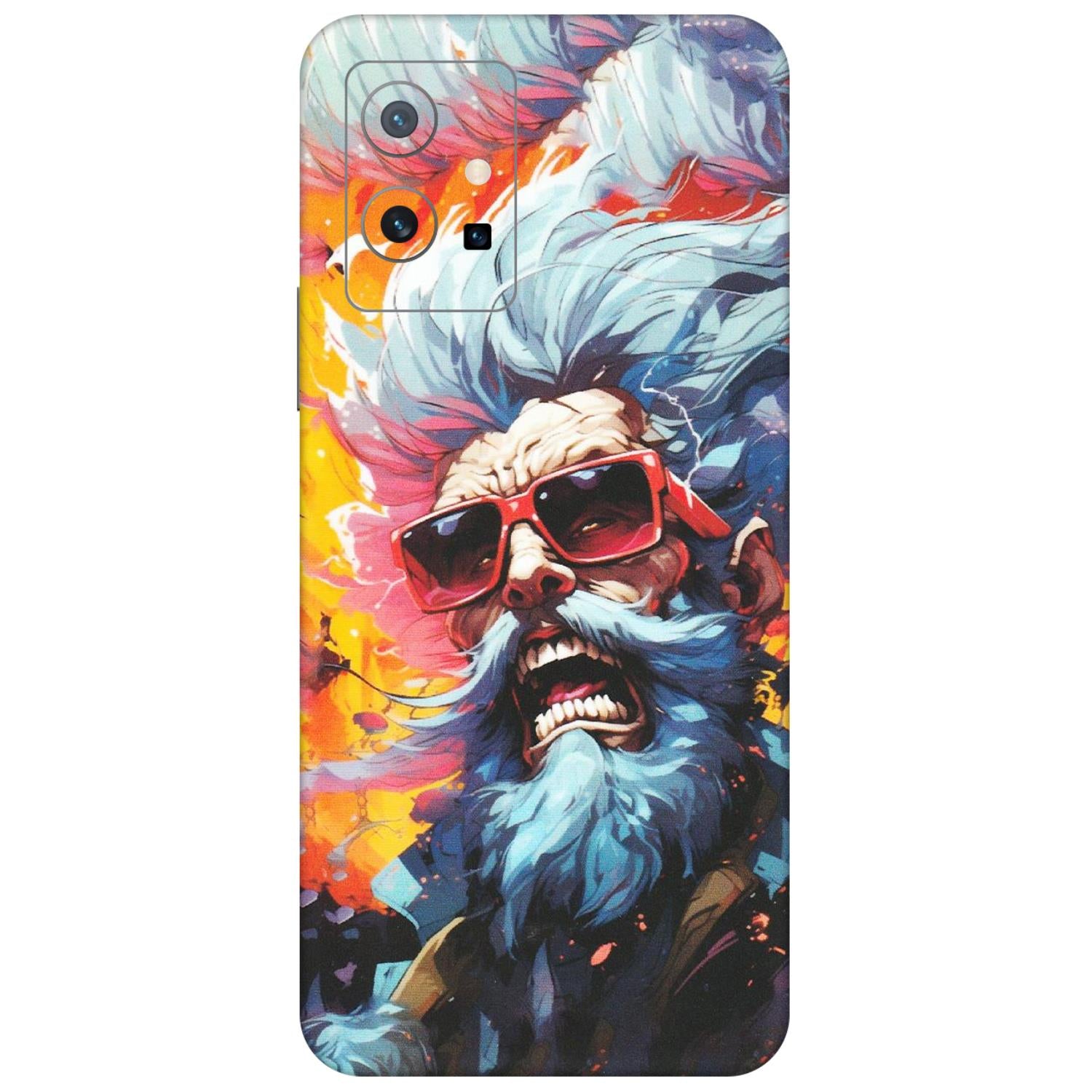 VIVO Z/V/X/T/U/S Series Phone Skins (All Models) - Daddy Cool Character - Matte Finish (M-43) Vivo T1 (5G)