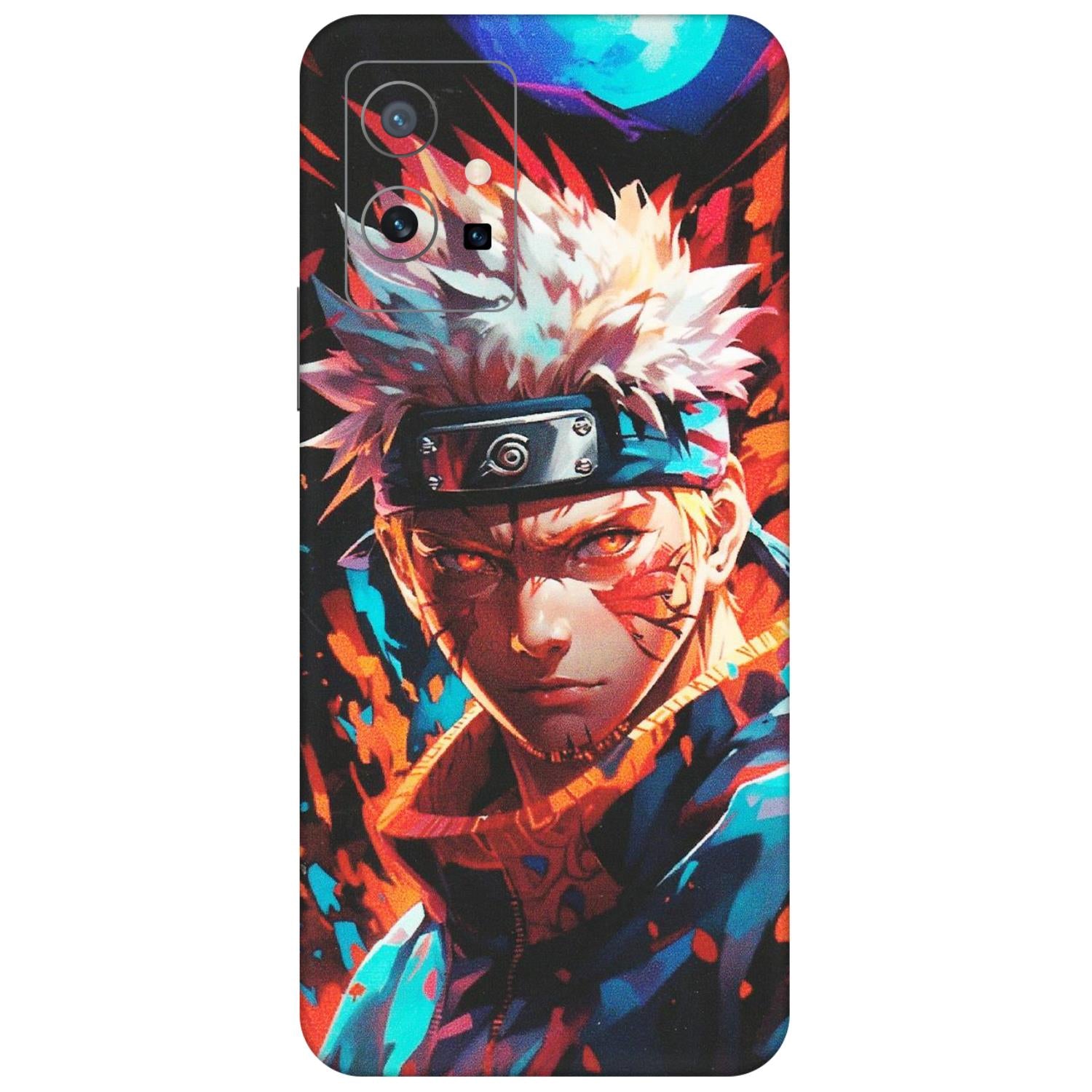 VIVO Z/V/X/T/U/S Series Phone Skins (All Models) - Anime Ferocious Character - Matte Finish (M-44) Vivo T1 (5G)