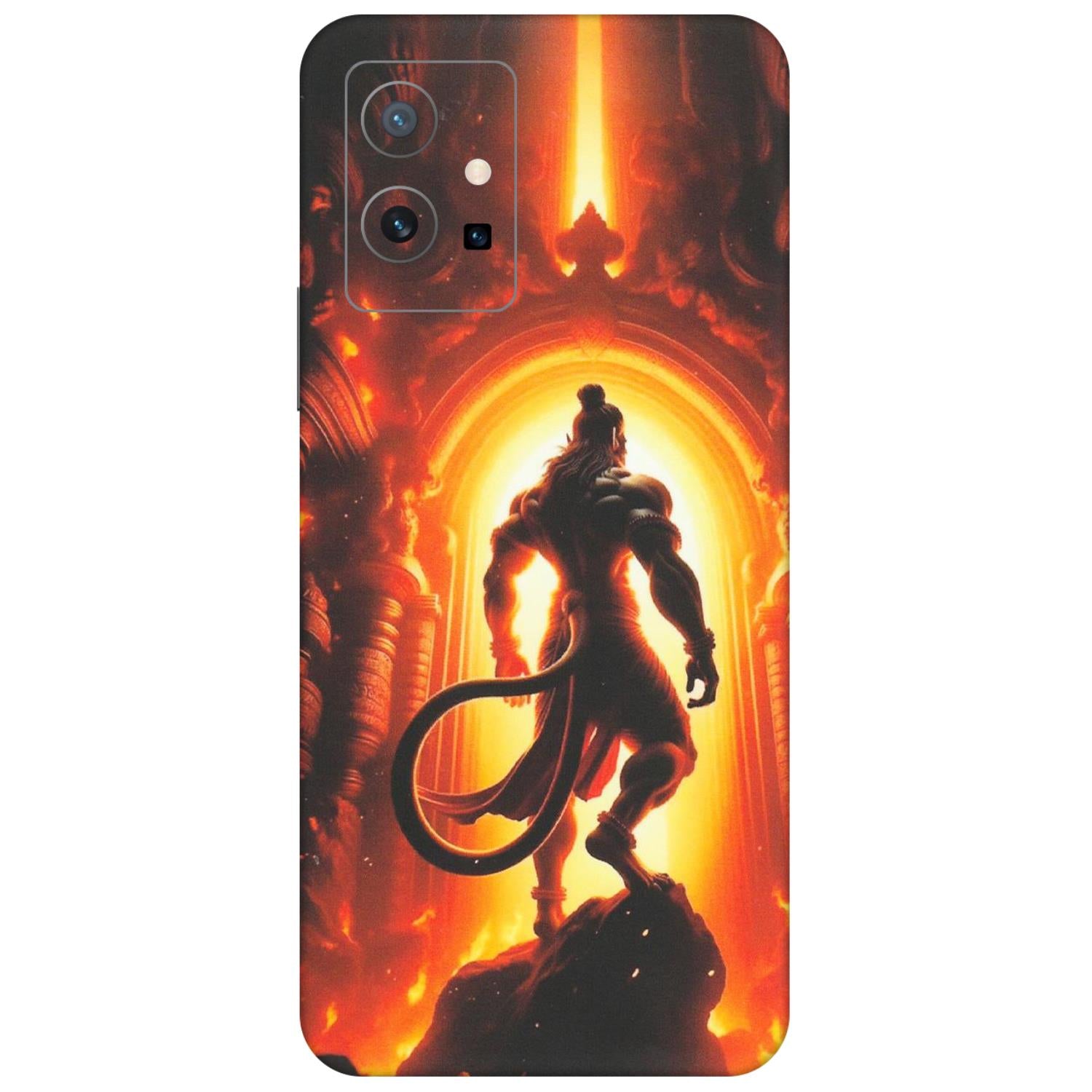 VIVO Z/V/X/T/U/S Series Phone Skins (All Models) - HanumanJi - Matte Finish (M-06) Vivo T1 (5G)