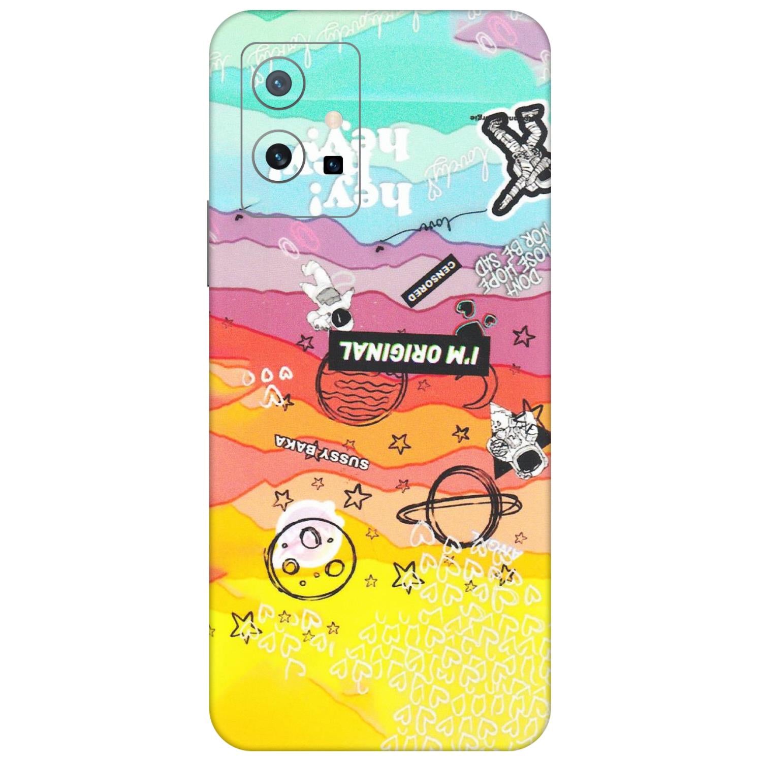 VIVO Z/V/X/T/U/S Series Phone Skins (All Models) - The Original Astronaut - Matte Finish (M-79) Vivo T1 (5G)