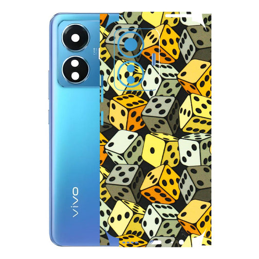 VIVO Z/V/X/T/U/S Series Phone Skins (All Models) - Dices Of Life - 3D Embossed Finish (L-04) Vivo T1