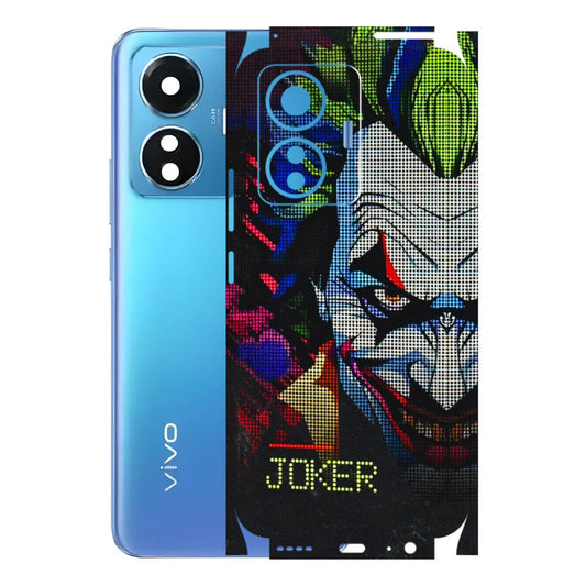 VIVO Z/V/X/T/U/S Series Phone Skins (All Models) - Joker Dot Matrix - 3D Embossed Finish (L-08) Vivo T1