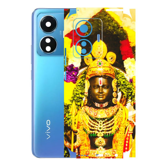 VIVO Z/V/X/T/U/S Series Phone Skins (All Models) - Ram Lalla Ayodhya - 3D Embossed Finish (L-103) Vivo T1