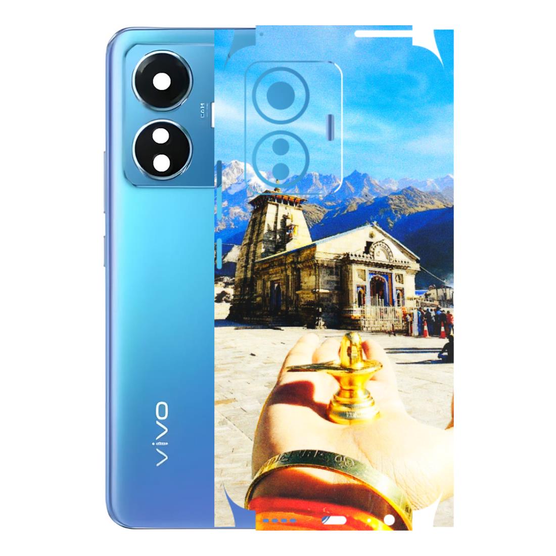 VIVO Z/V/X/T/U/S Series Phone Skins (All Models) - Beauty of Kedarnath - 3D Embossed Finish (L-108) Vivo T1