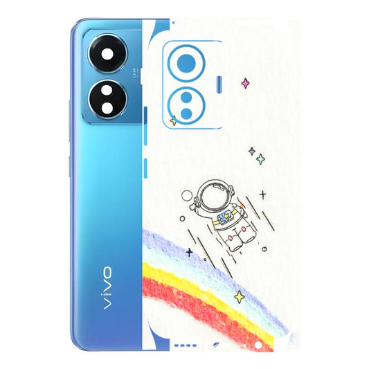 VIVO Z/V/X/T/U/S Series Phone Skins (All Models) - Milkyway Astronaut - 3D Embossed Finish (L-110) Vivo T1