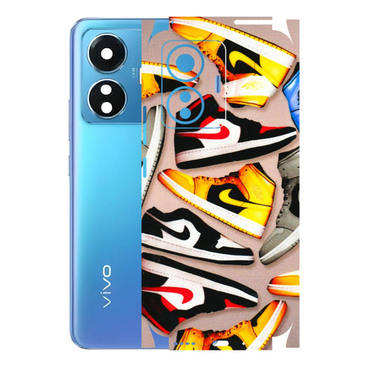 VIVO Z/V/X/T/U/S Series Phone Skins (All Models) - Sneaker Lover - 3D Embossed Finish (L-135) Vivo T1