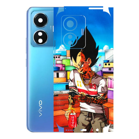 VIVO Z/V/X/T/U/S Series Phone Skins (All Models) - Vegeta - 3D Embossed Finish (L-136) Vivo T1