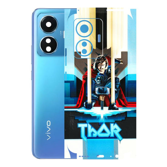 VIVO Z/V/X/T/U/S Series Phone Skins (All Models) - Thor - 3D Embossed Finish (L-137) Vivo T1