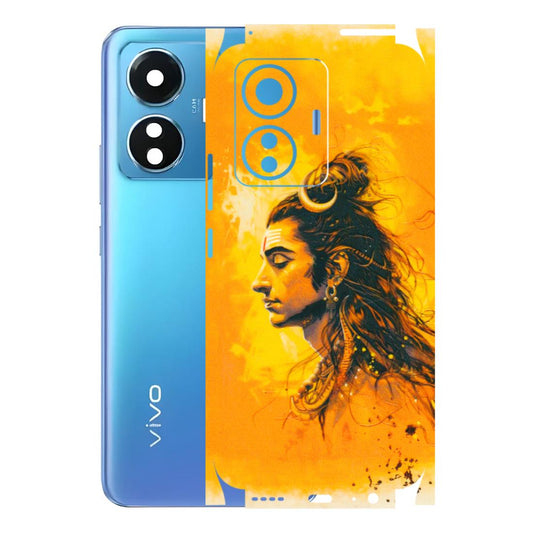 VIVO Z/V/X/T/U/S Series Phone Skins (All Models) - Shiv Shakti - 3D Embossed Finish (L-14) Vivo T1