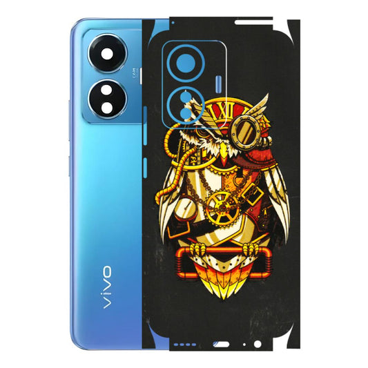 VIVO Z/V/X/T/U/S Series Phone Skins (All Models) - Classy Smart Owl - 3D Embossed Finish (L-144) Vivo T1