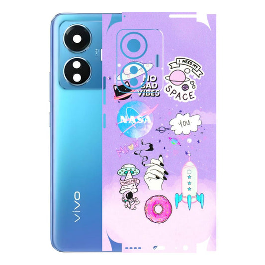 VIVO Z/V/X/T/U/S Series Phone Skins (All Models) - I Need My Nasa Skin - 3D Embossed Finish (L-149) Vivo T1