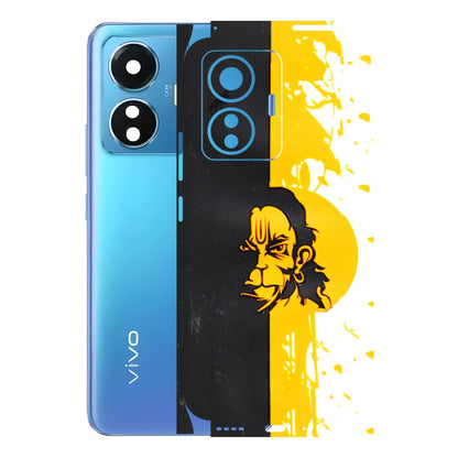 VIVO Z/V/X/T/U/S Series Phone Skins (All Models) - Bajrangbali - 3D Embossed Finish (L-151) Vivo T1
