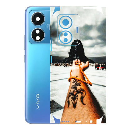 VIVO Z/V/X/T/U/S Series Phone Skins (All Models) - Jai Adiyogi Mahakaal - 3D Embossed Finish (L-164) Vivo T1