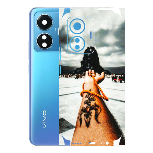 VIVO Z/V/X/T/U/S Series Phone Skins (All Models) - Jai Adiyogi Mahakaal - 3D Embossed Finish (L-164) Vivo T1