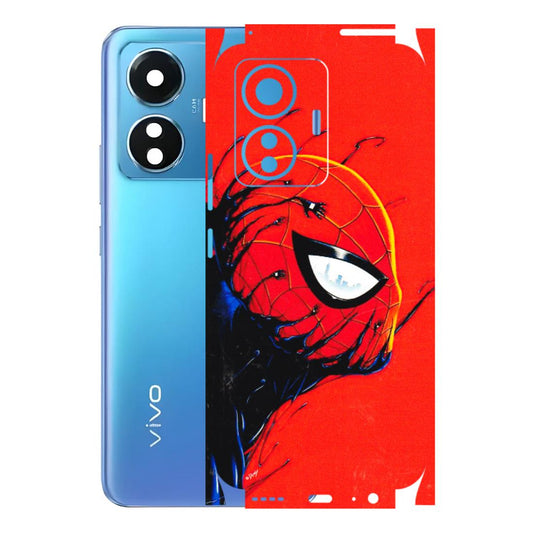 VIVO Z/V/X/T/U/S Series Phone Skins (All Models) - Spiderman Face Venom - 3D Embossed Finish (L-165) Vivo T1