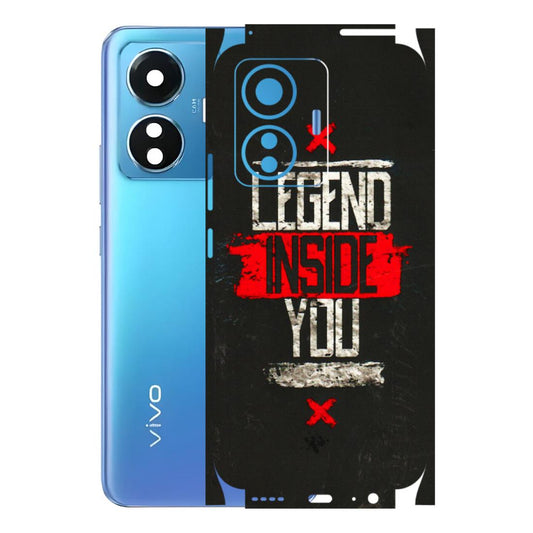 VIVO Z/V/X/T/U/S Series Phone Skins (All Models) - Legend Inside You - 3D Embossed Finish (L-186) Vivo T1