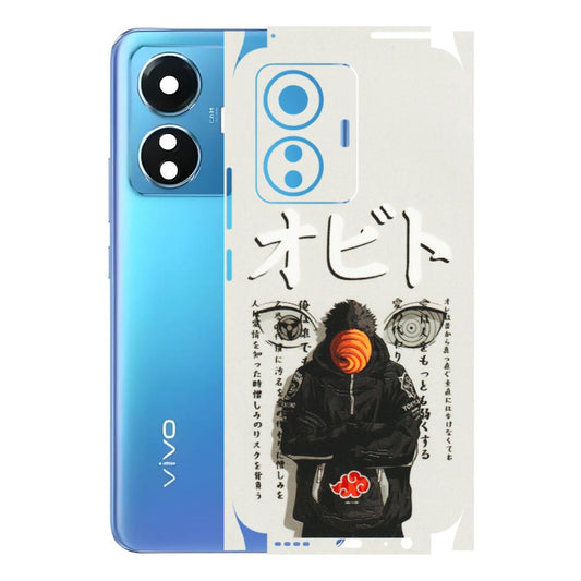 VIVO Z/V/X/T/U/S Series Phone Skins (All Models) - Obito Anime Eye - 3D Embossed Finish (L-19) Vivo T1