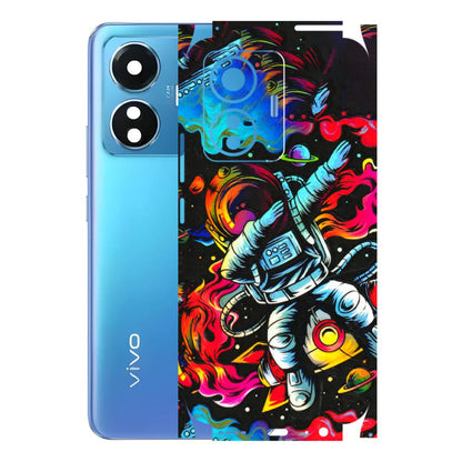 VIVO Z/V/X/T/U/S Series Phone Skins (All Models) - Astronaut Dope - 3D Embossed Finish (L-191) Vivo T1