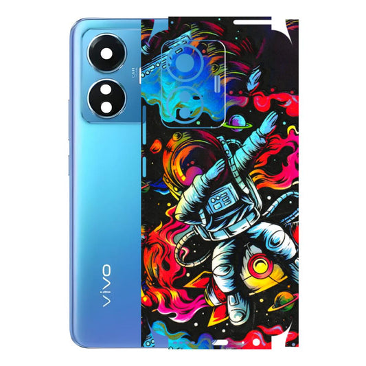 VIVO Z/V/X/T/U/S Series Phone Skins (All Models) - Astronaut Dope - 3D Embossed Finish (L-191) Vivo T1