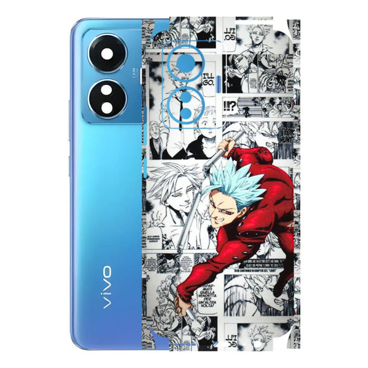 VIVO Z/V/X/T/U/S Series Phone Skins (All Models) - Anime Comic - 3D Embossed Finish (L-192) Vivo T1