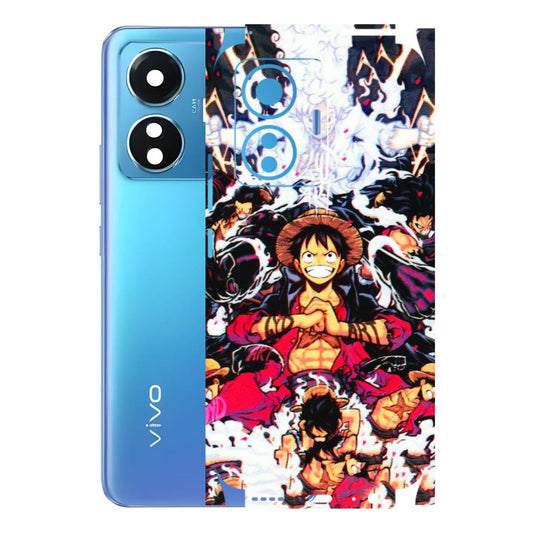 VIVO Z/V/X/T/U/S Series Phone Skins (All Models) - Luffy Anime Character - 3D Embossed Finish (L-203) Vivo T1