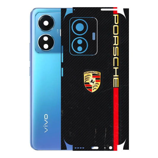 VIVO Z/V/X/T/U/S Series Phone Skins (All Models) - Premium Porsche - 3D Embossed Finish (L-225) Vivo T1