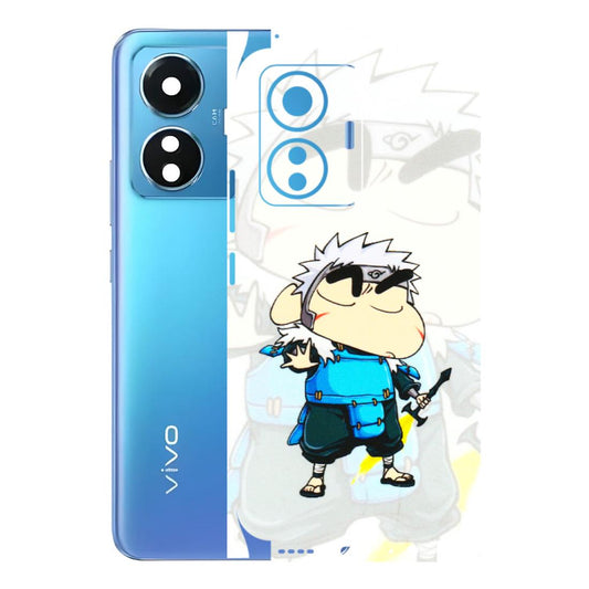 VIVO Z/V/X/T/U/S Series Phone Skins (All Models) - Angry Young Shinchan - 3D Embossed Finish (L-226) Vivo T1