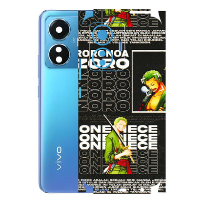 VIVO Z/V/X/T/U/S Series Phone Skins (All Models) - One Piece Zoro - 3D Embossed Finish (L-250) Vivo T1