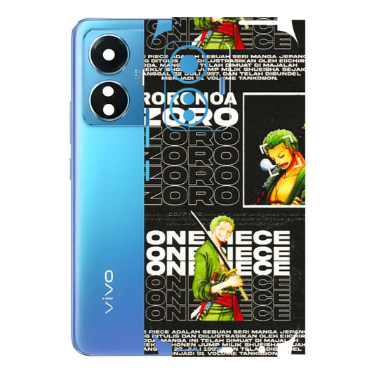 VIVO Z/V/X/T/U/S Series Phone Skins (All Models) - One Piece Zoro - 3D Embossed Finish (L-250) Vivo T1