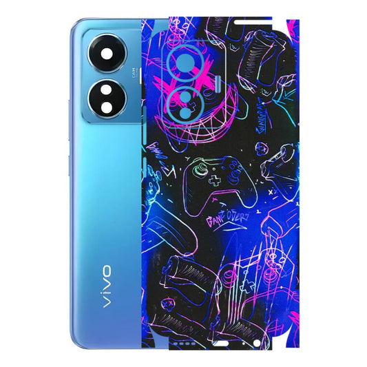 VIVO Z/V/X/T/U/S Series Phone Skins (All Models) - Gamers Paradise - 3D Embossed Finish (L-258) Vivo T1