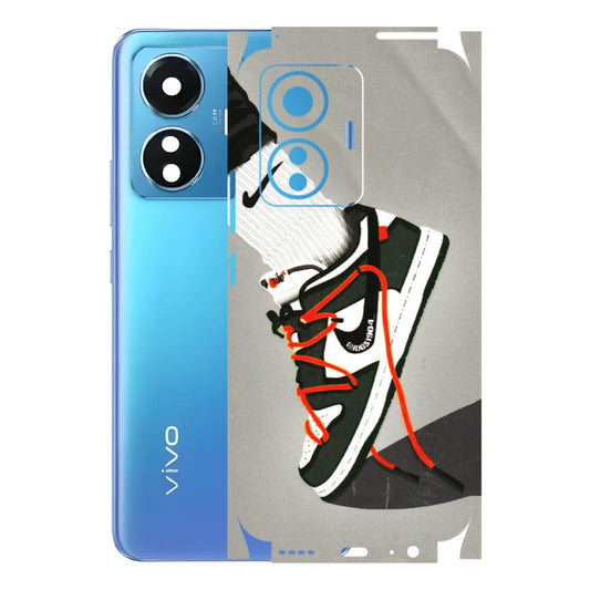 VIVO Z/V/X/T/U/S Series Phone Skins (All Models) - New Grey Sneaker - 3D Embossed Finish (L-261) Vivo T1
