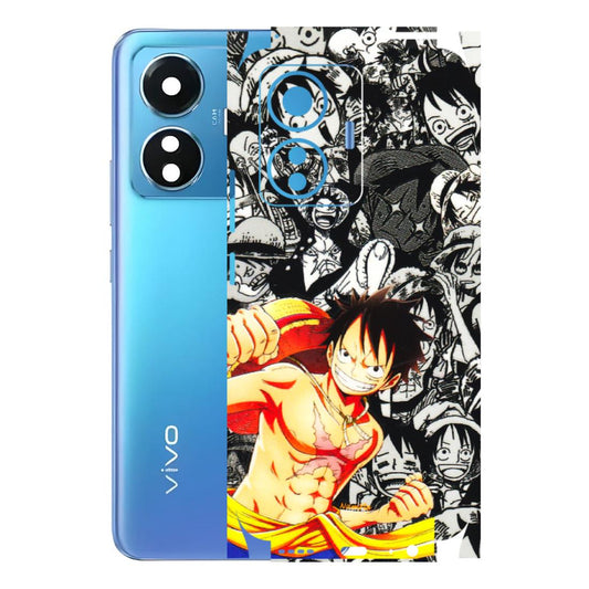 VIVO Z/V/X/T/U/S Series Phone Skins (All Models) - Anime Comics Games Doodles - 3D Embossed Finish (L-27) Vivo T1