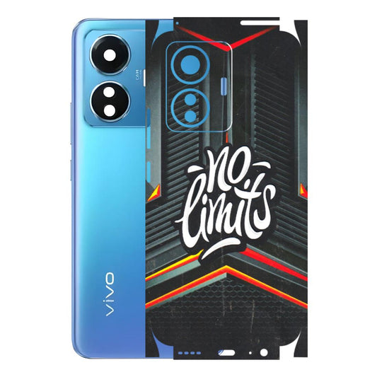 VIVO Z/V/X/T/U/S Series Phone Skins (All Models) - No Limits - 3D Embossed Finish (L-286) Vivo T1