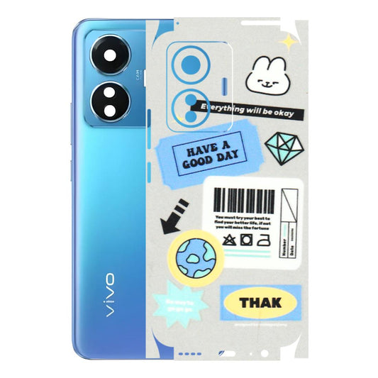 VIVO Z/V/X/T/U/S Series Phone Skins (All Models) - Will Be Okay Design - 3D Embossed Finish (L-316) Vivo T1