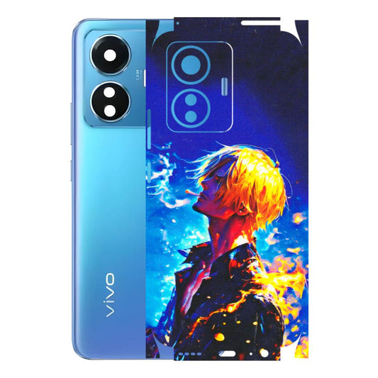 VIVO Z/V/X/T/U/S Series Phone Skins (All Models) - Sanji Vinsmoke One Piece - 3D Embossed Finish (L-319) Vivo T1