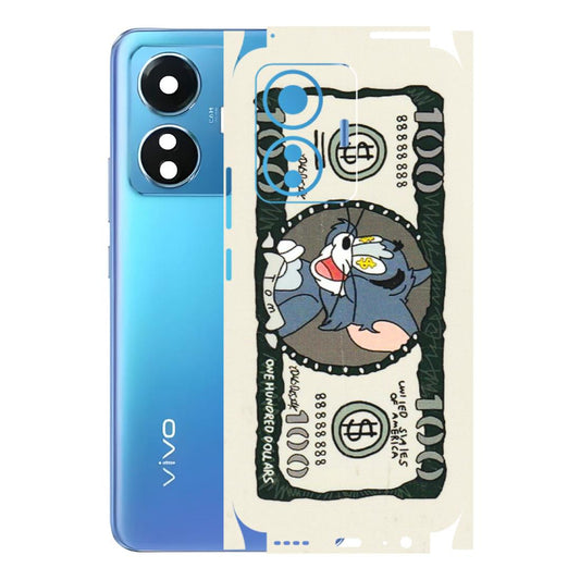 VIVO Z/V/X/T/U/S Series Phone Skins (All Models) - Tom Hundred Dollar - 3D Embossed Finish (L-324) Vivo T1