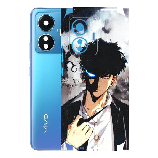 VIVO Z/V/X/T/U/S Series Phone Skins (All Models) - Sung Jinwoo Manhwa Anime - 3D Embossed Finish (L-328) Vivo T1